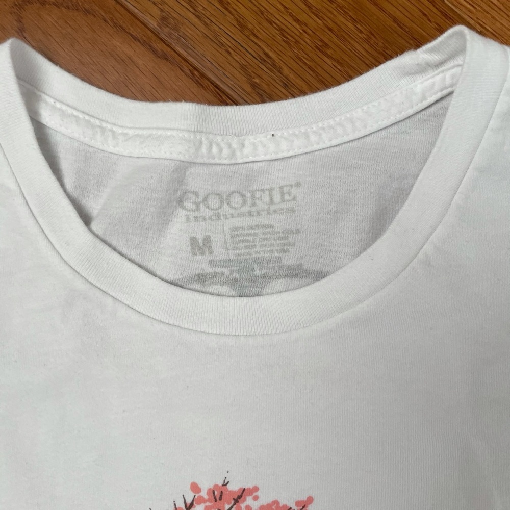 Goofie Industries White Mens Tshirt - Picture 2 of 3